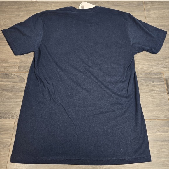 UConn Huskies Lacrosse T Shirt Mens M Navy Blue Graphic Print Short Sleeve New - Picture 2 of 11